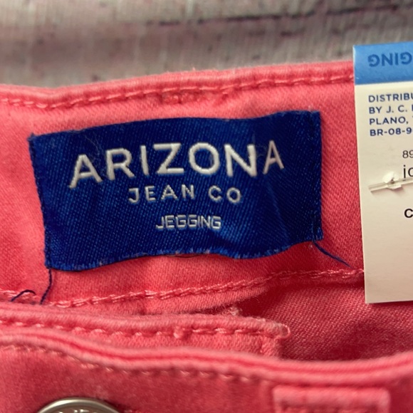 - Brand new girls Arizona Jean CO jeggings. Size 10 Reg. - Picture 7 of 13